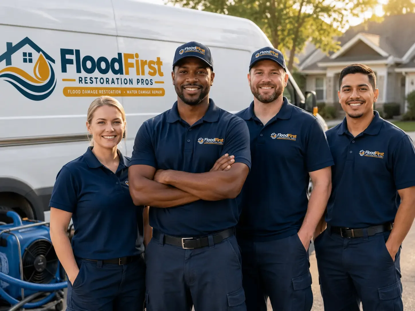 Flood Damage Restoration company in West Newton, MA